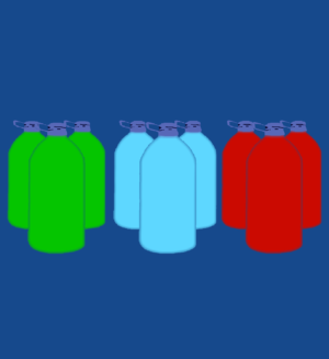 water jug bundle of 9